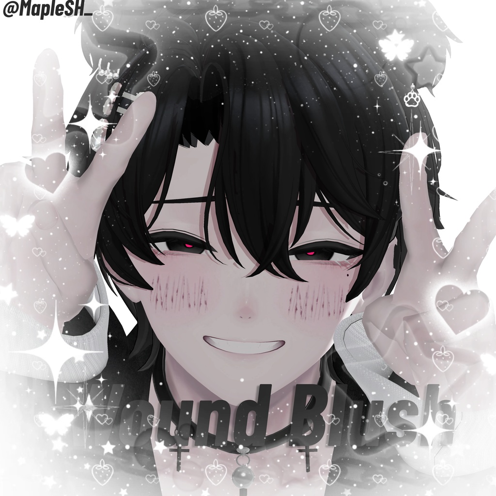 【5アバター対応Texture】⋆୨୧˚ ₊ WOUND BLUSH ₊˚ ୨୧ ⋆