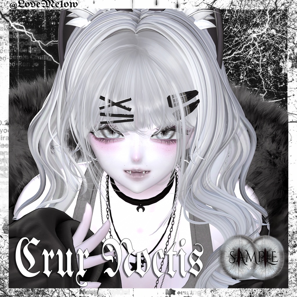 【5アバター対応】˖Crux Noctis Eye Texture˖
