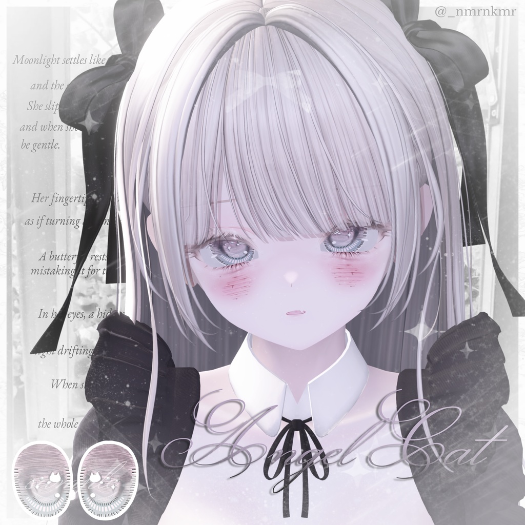 【10アバター対応】⋆୨୧˚ ₊Angel Cat  Eye texture₊˚ ୨୧ ⋆ 
