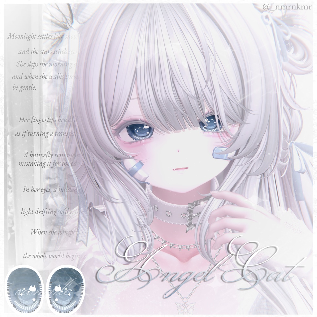 【10アバター対応】⋆୨୧˚ ₊Angel Cat Eye texture₊˚ ୨୧ ⋆