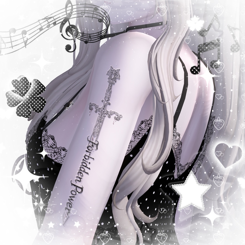 【Manuka】⋆୨୧˚ Nocturne Tattoo₊˚ ୨୧ ⋆