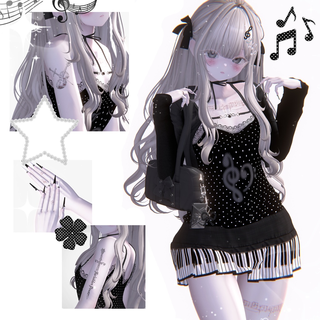 【Manuka】⋆୨୧˚ Nocturne Tattoo₊˚ ୨୧ ⋆