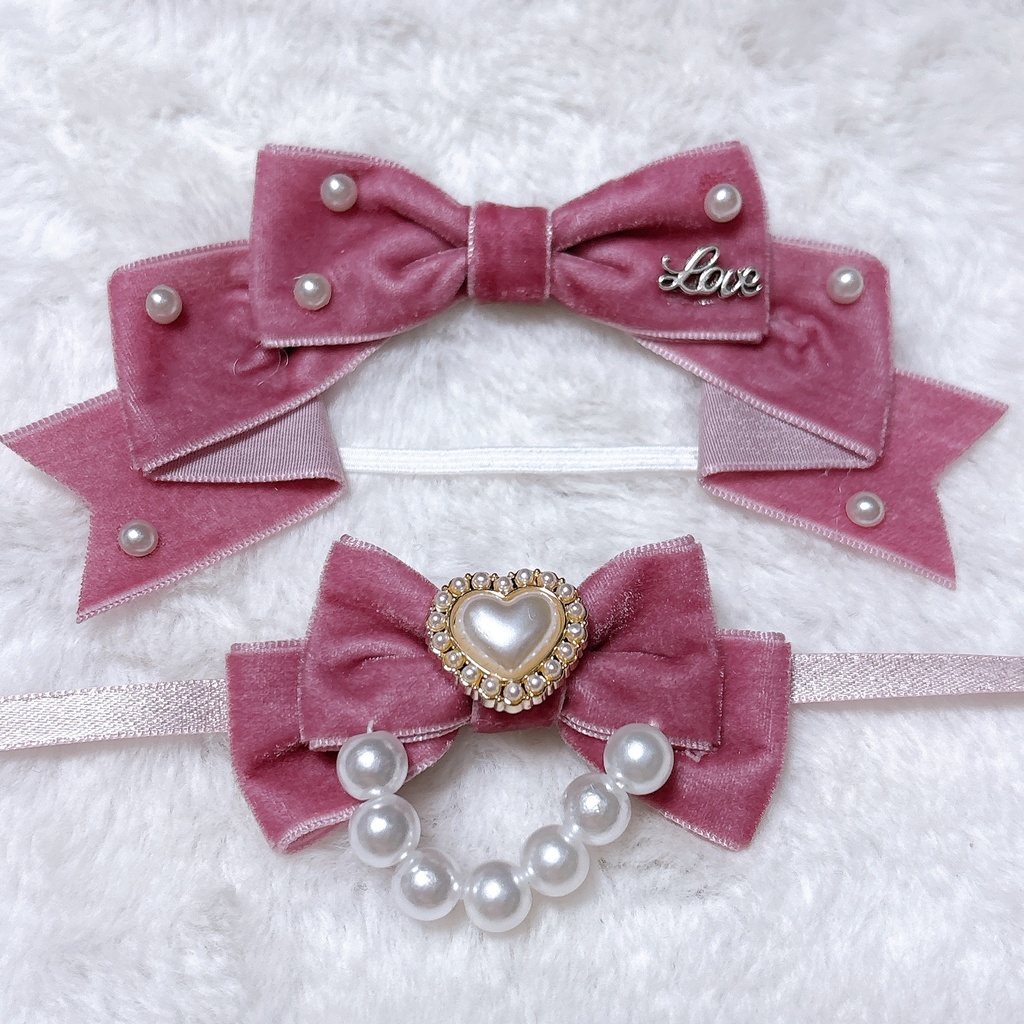 🎀ベロアりぼんおめかしセット🎀