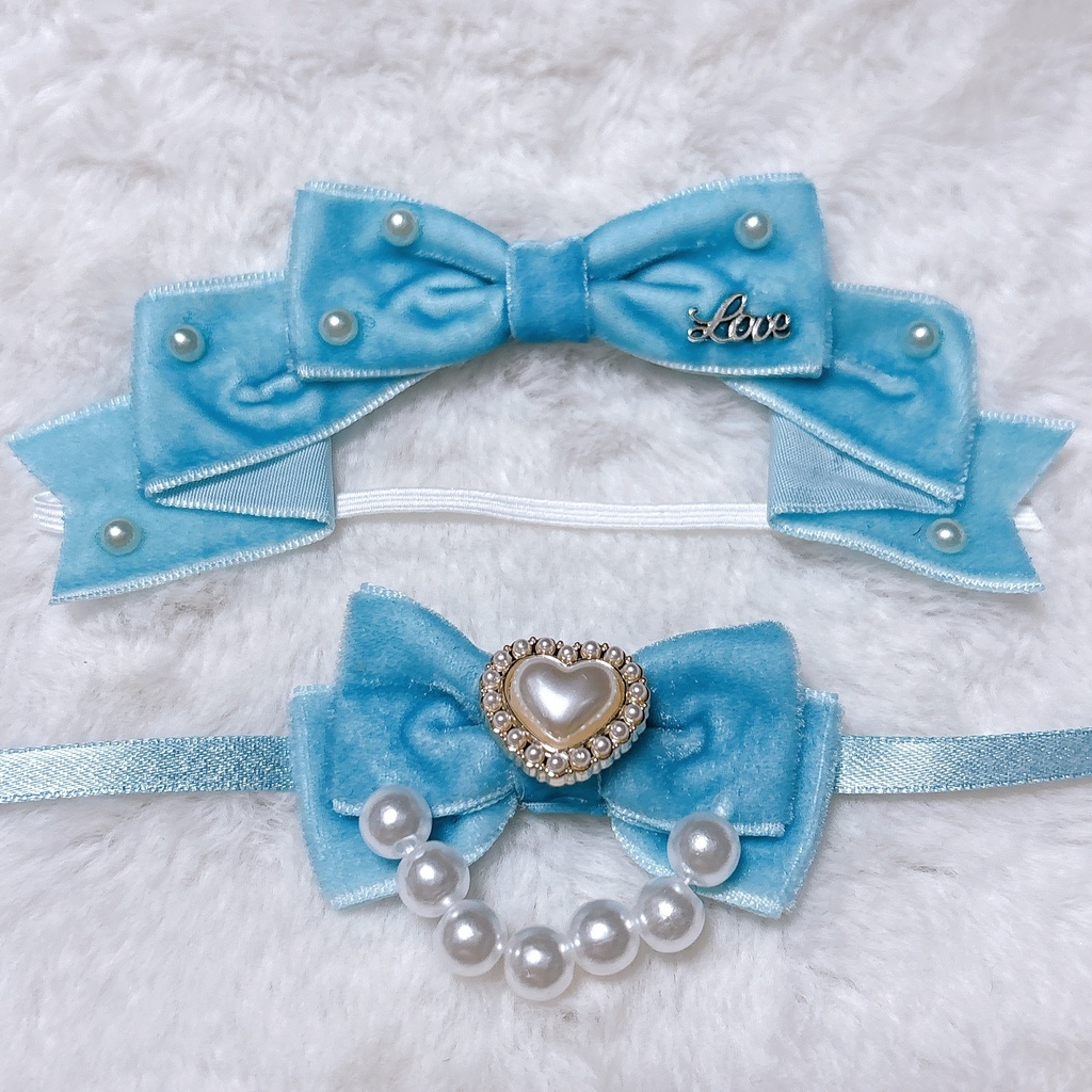 🎀ベロアりぼんおめかしセット🎀