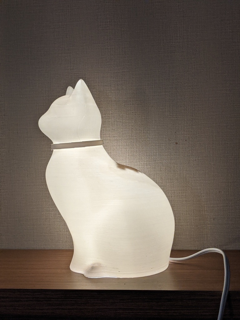 cat lamp【受注生産品】