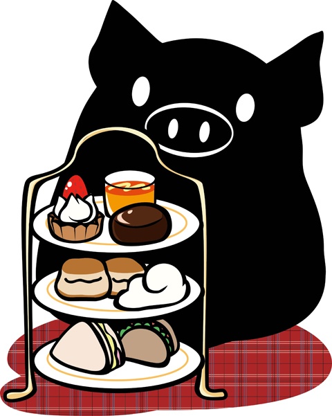 黒豚ティータイム