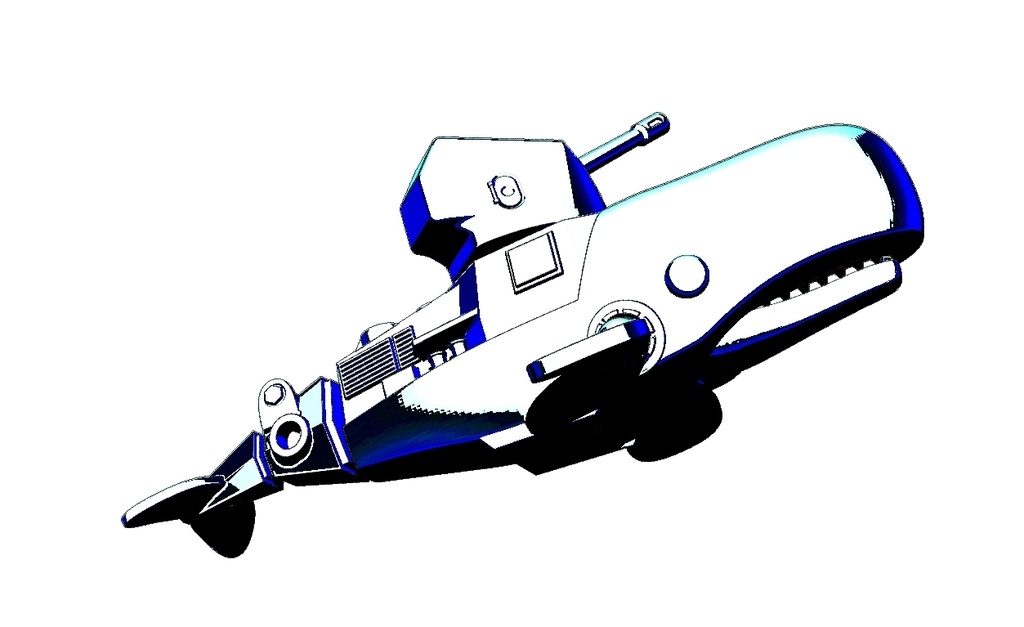 127mm砲クジラ