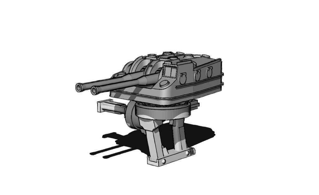 12.7㎝連装砲C/D型 デジタルデータ