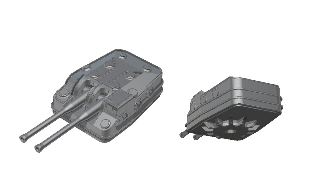 12.7㎝連装砲C/D型 デジタルデータ