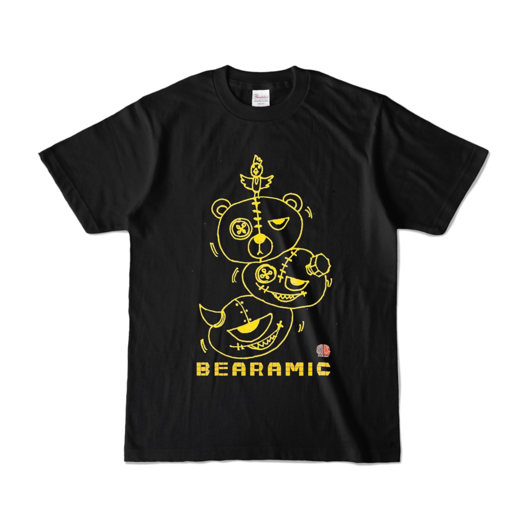 BEARAMIC Tシャツ Type A 黄