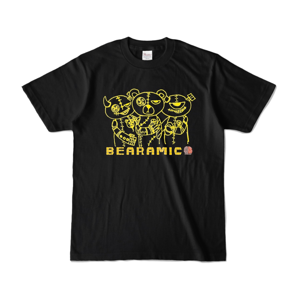 BEARAMIC Tシャツ Type C 黄