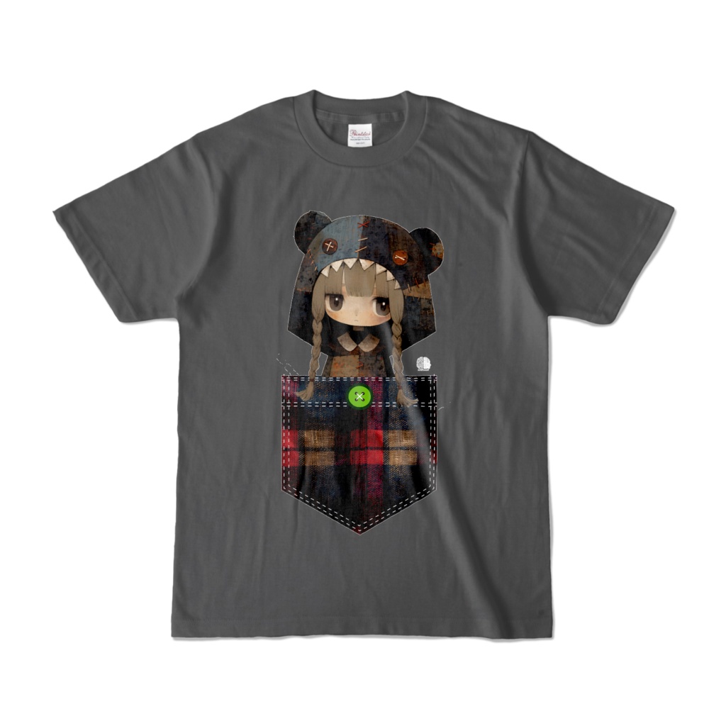 Bear girl in the Pocket Tシャツ
