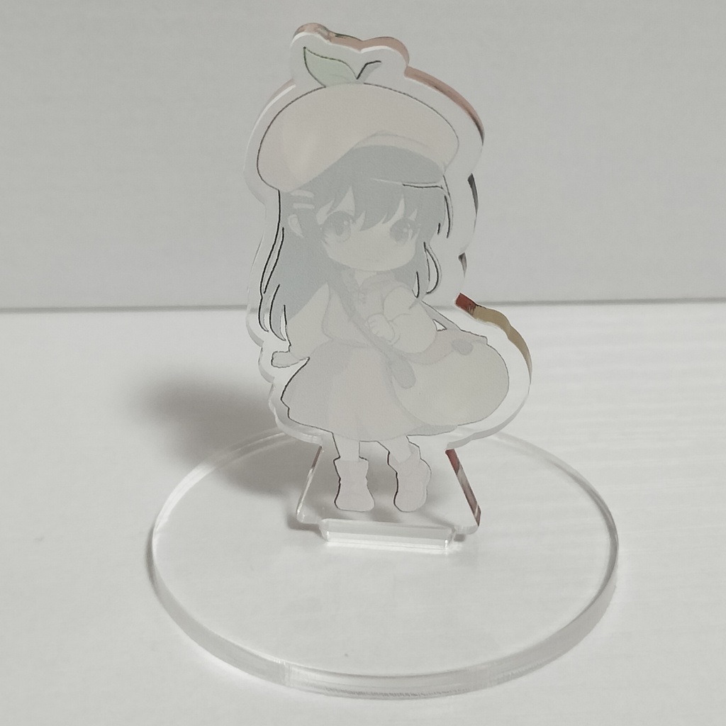 雪地もも 初グッズ ミニアクリルスタンド