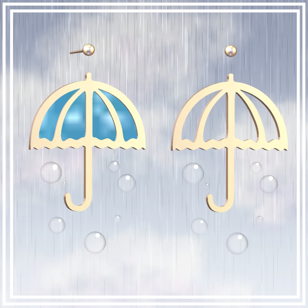 お天気ピアス【Weather Earrings】