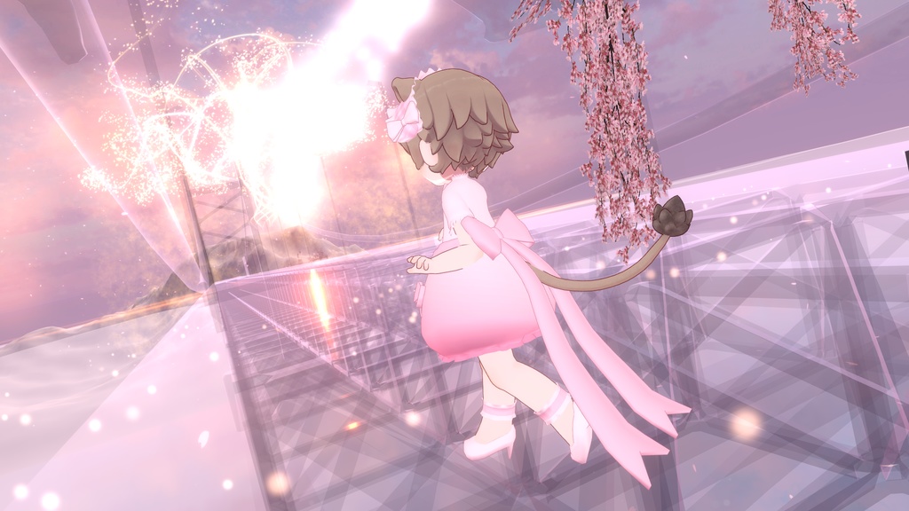 ふんわりロリータ風ドレス