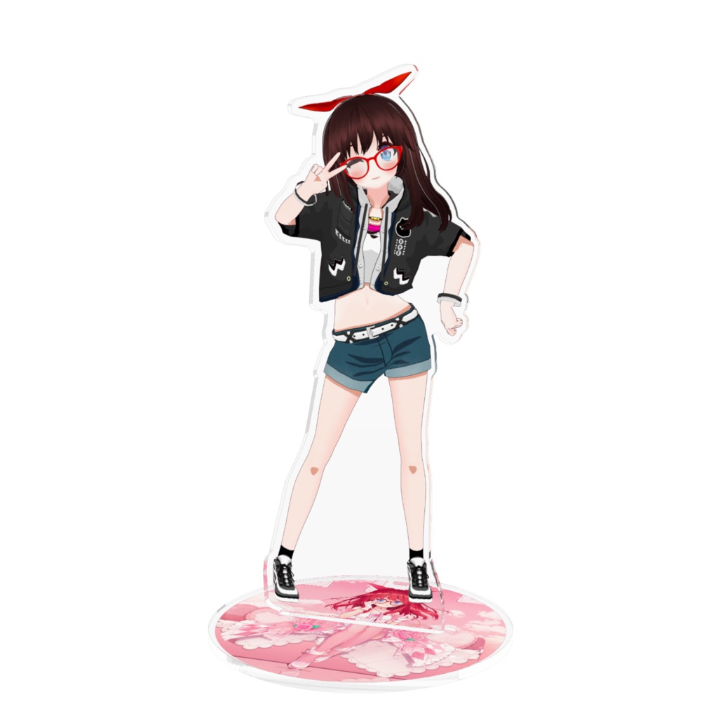 鈴木小春アクリルフィギュア 160mm x 160mm