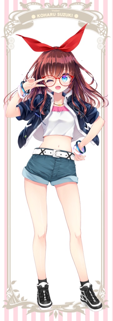 鈴木小春デビュー6周年記念、等身大タペストリー