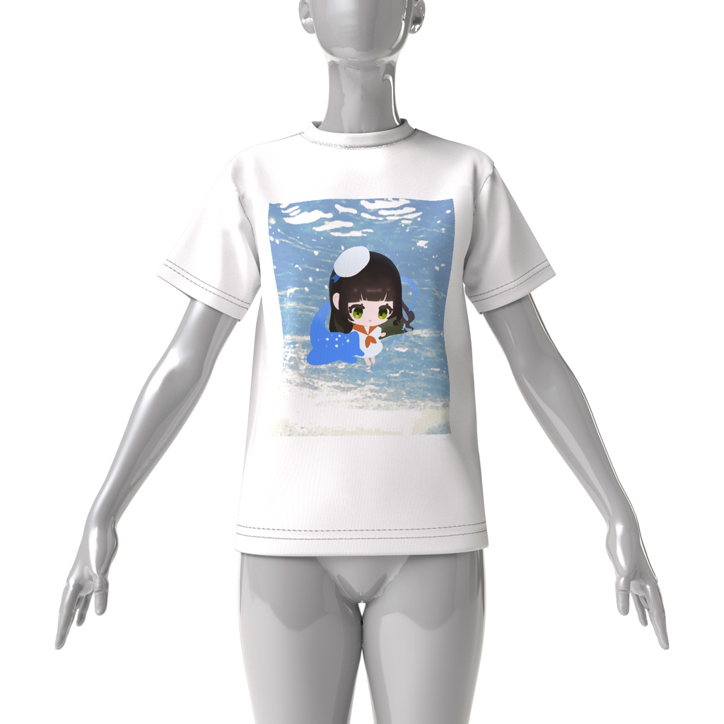 はなツキ2026夏 奈槻牡丹 ビッグシルエットTシャツ