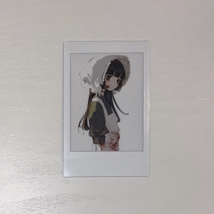 イラストチェキ(直筆サイン入り)