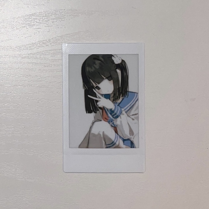 イラストチェキ(直筆サイン入り)