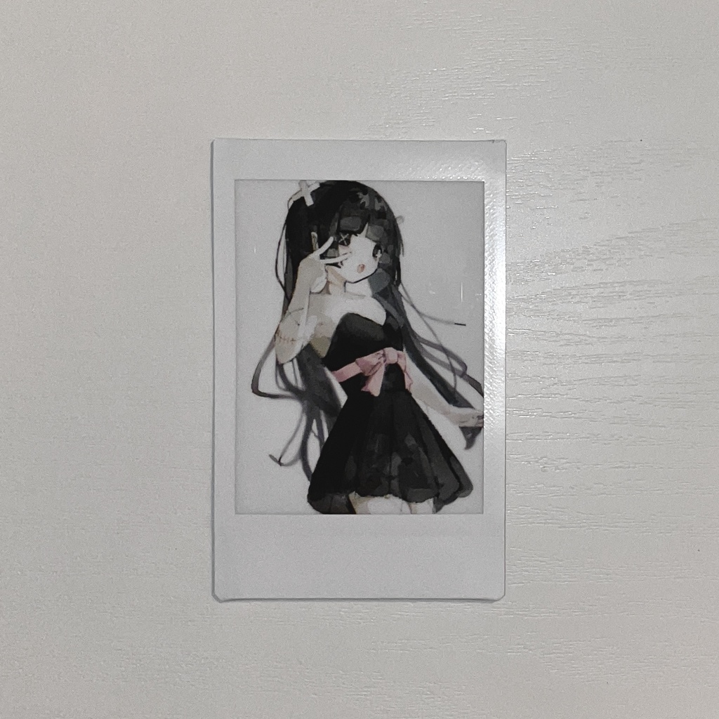 イラストチェキ(直筆サイン入り)