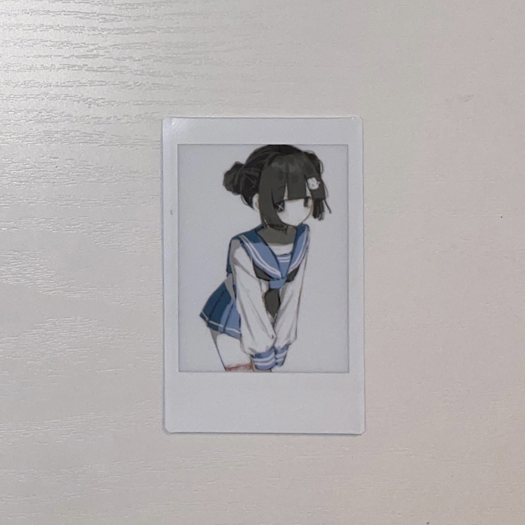 イラストチェキ(直筆サイン入り)