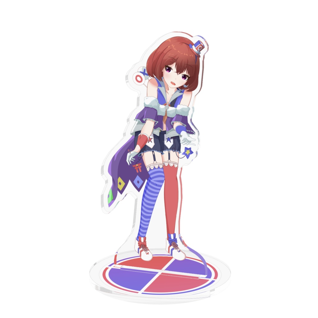 【競技クイズ系Vtuber】鏡谷珠朋 アクリルスタンド（クイズ衣装）