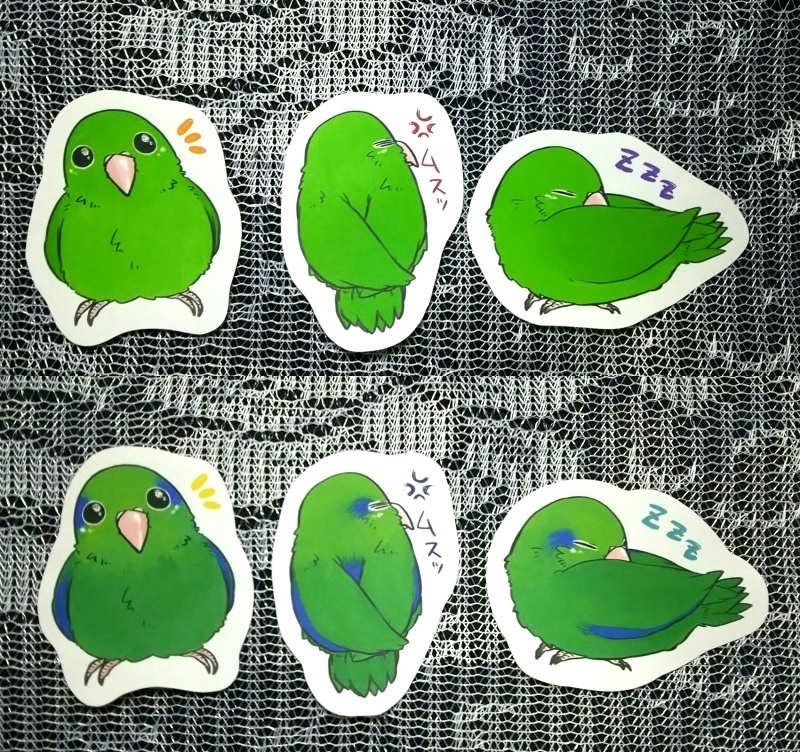 マメルリハのシール