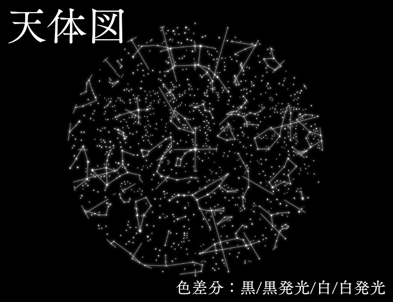 【TRPG】素材【星系ココフォリア部屋素材】