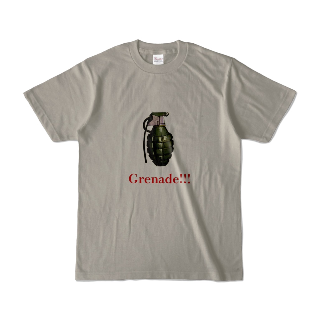 Hand Grenade!!!（グレーのTシャツ）