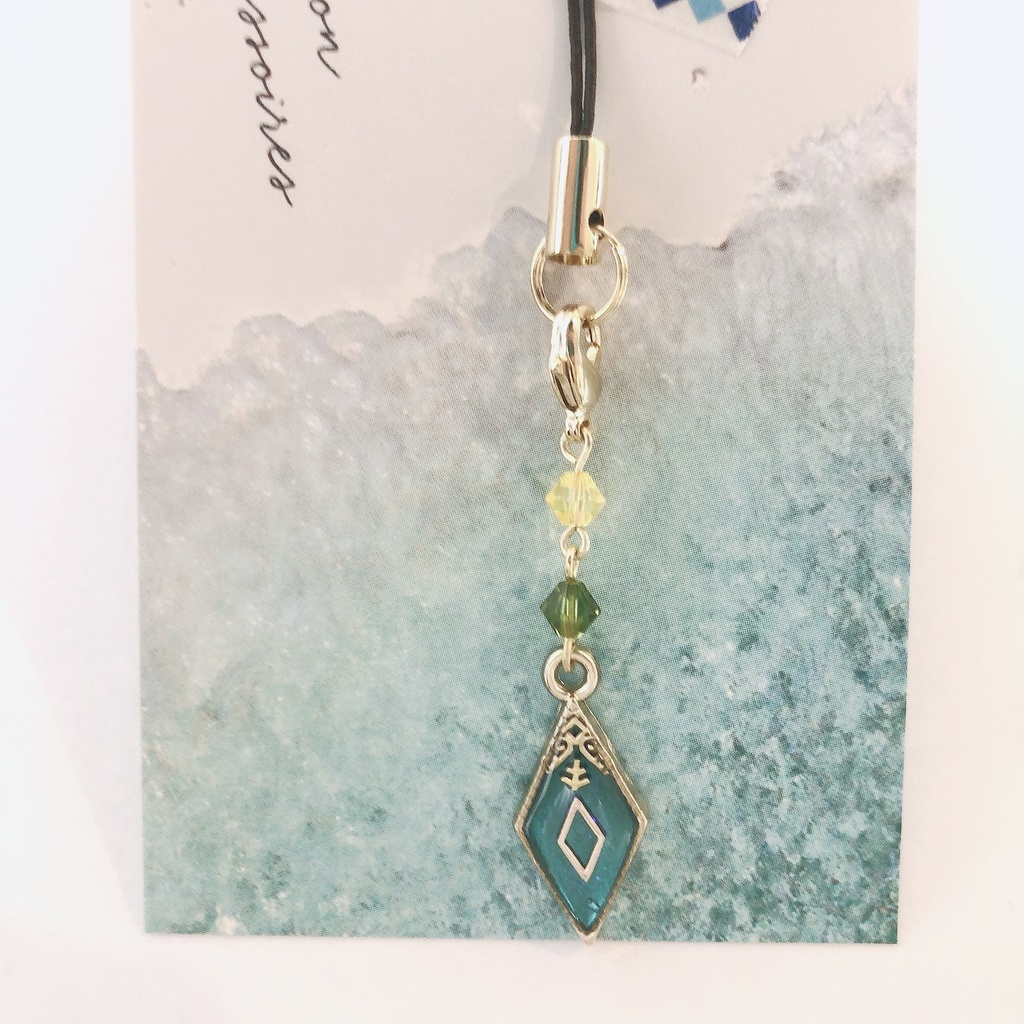 鱗風ストラップ