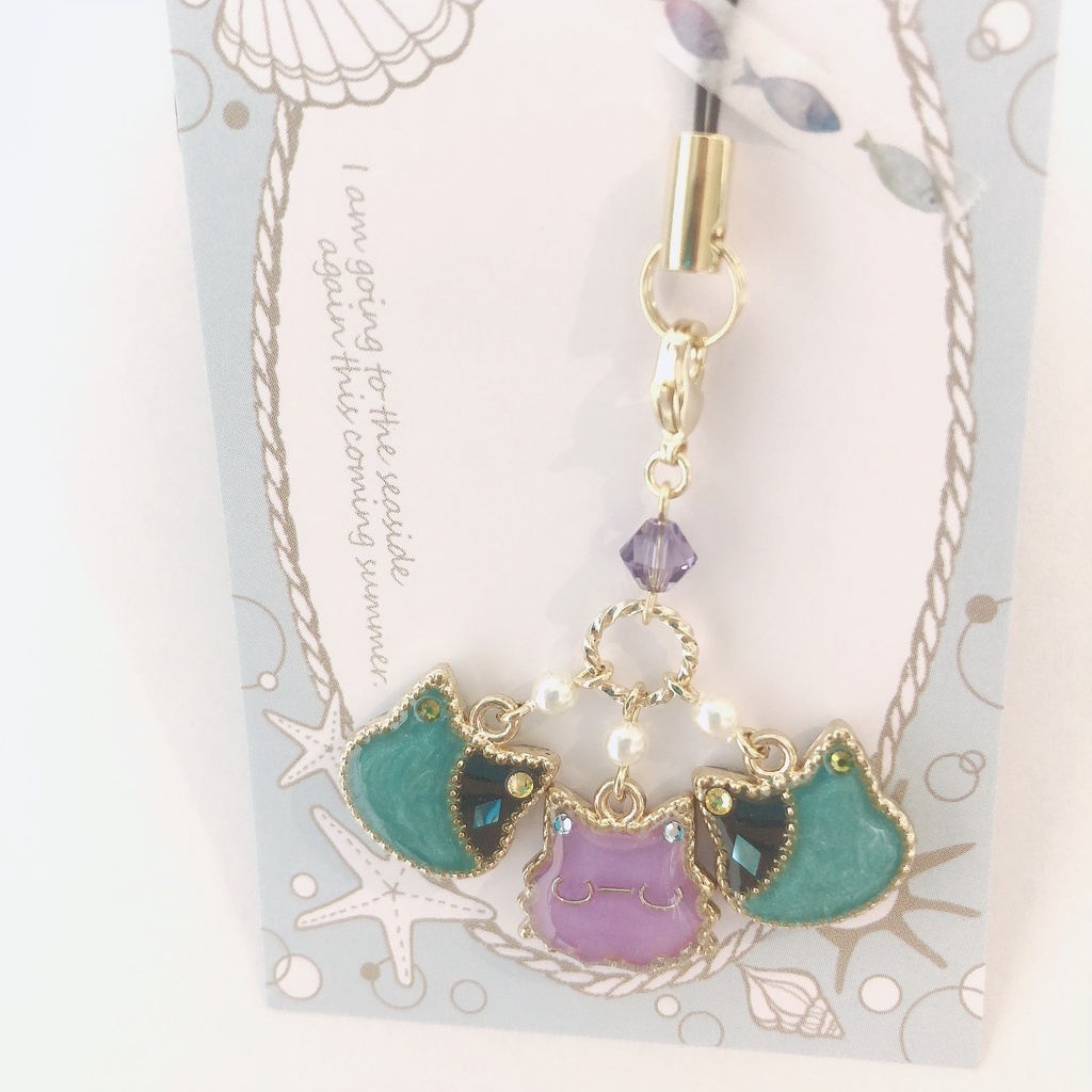 にゃんこストラップ（3匹）