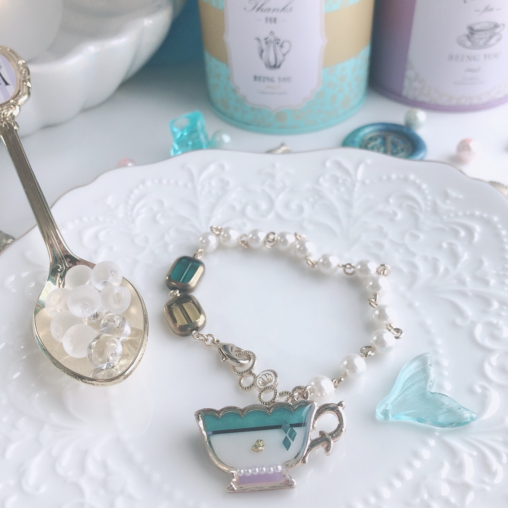 ティータイムバッグチャーム