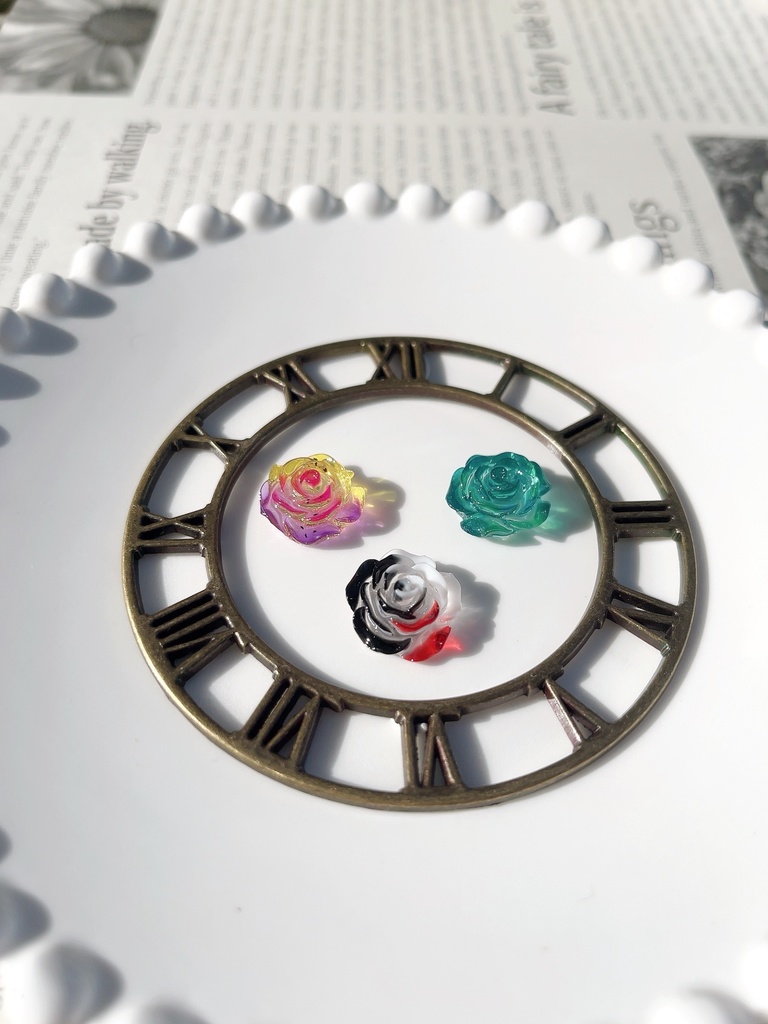 薔薇の指輪と耳飾り(1階)