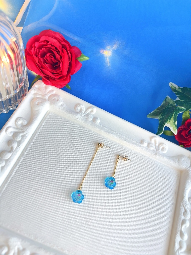 フルーレ ミニ薔薇アクセ