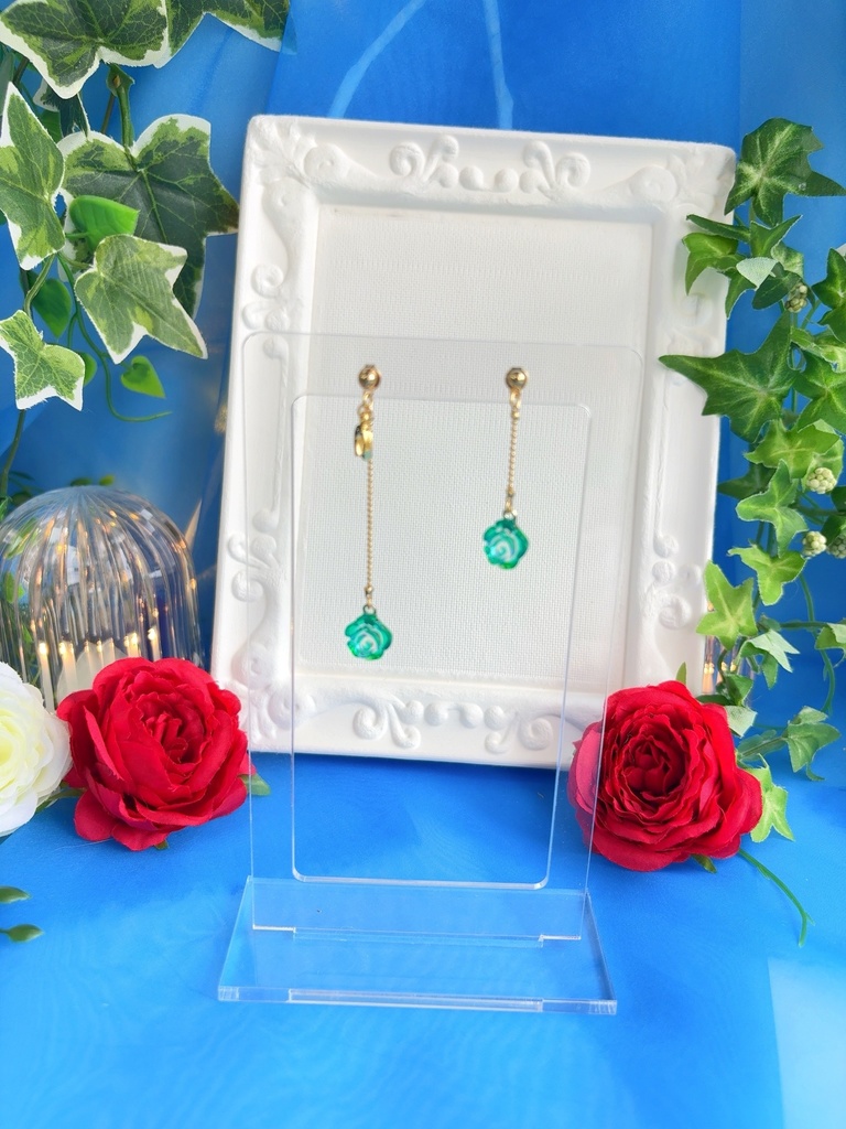 バスティン ミニ薔薇アクセ