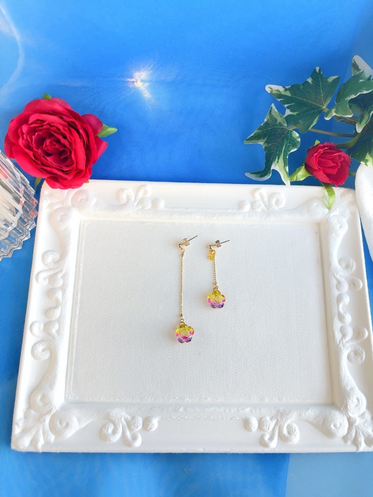 ロノ ミニ薔薇アクセ