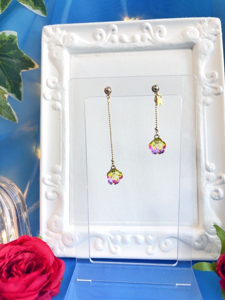 ロノ ミニ薔薇アクセ