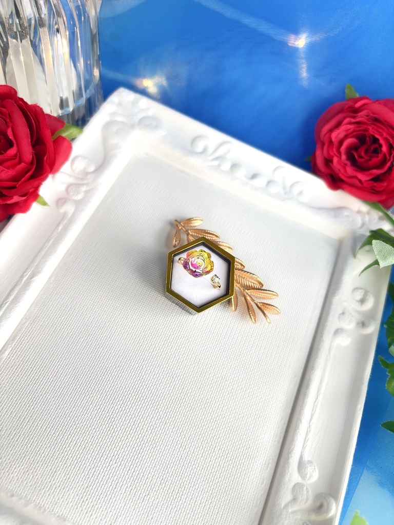 ロノ ミニ薔薇アクセ