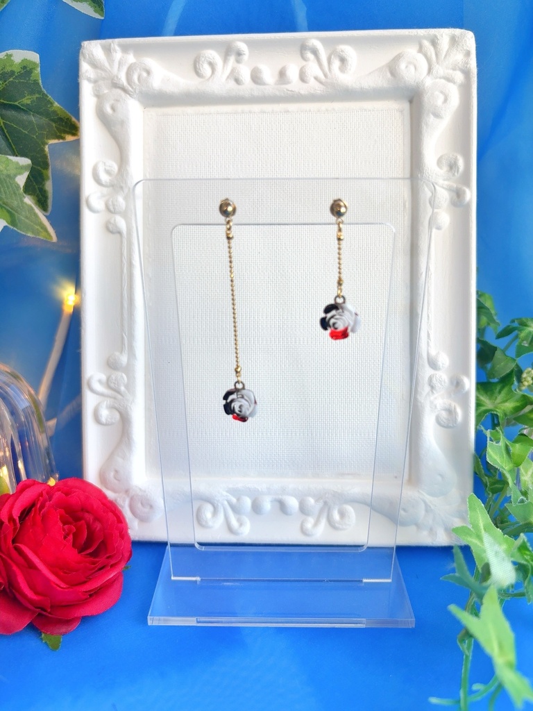 ベリアン ミニ薔薇アクセ