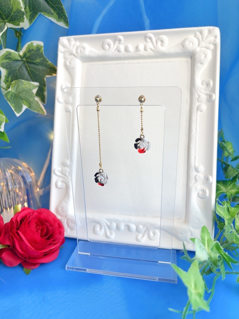 ベリアン ミニ薔薇アクセ