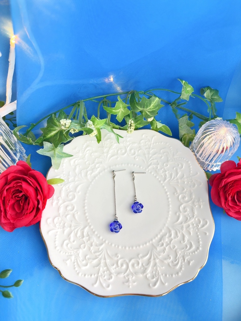 ボスキ ミニ薔薇アクセ