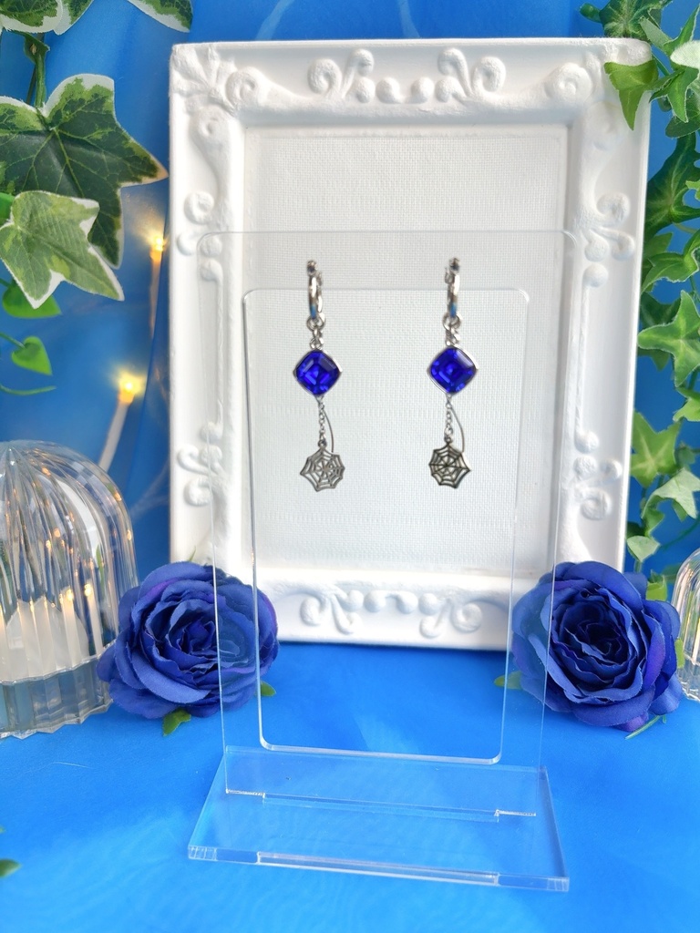 ボスキ　フープピアス(シルバー)