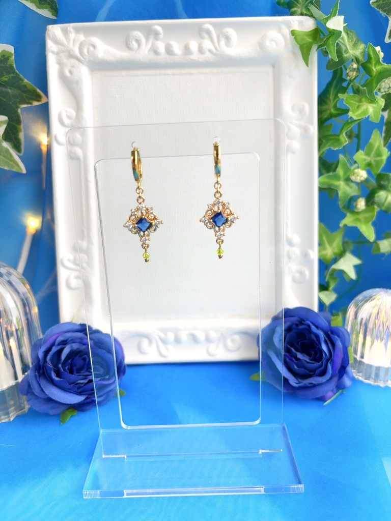 ボスキ　フープピアス(ゴールド)