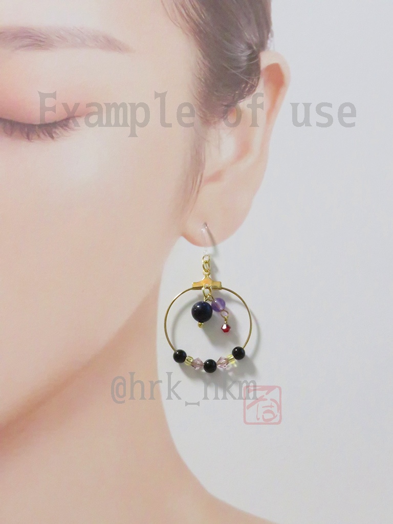 刀剣男士フープピアス