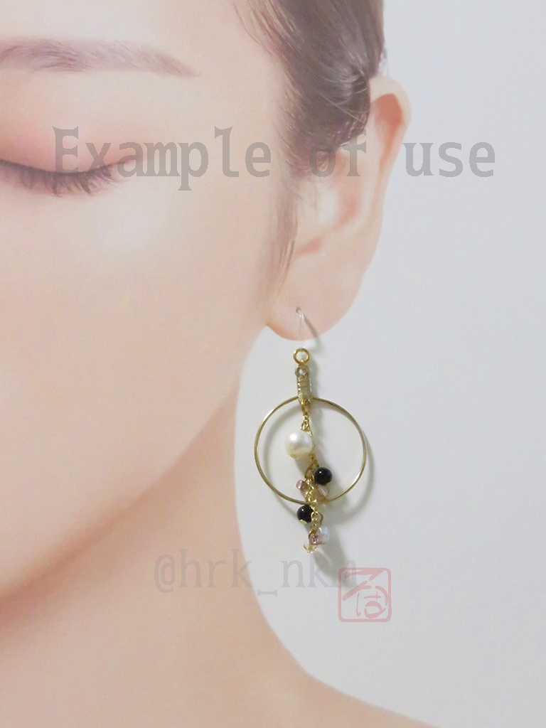 刀剣男士フープピアス