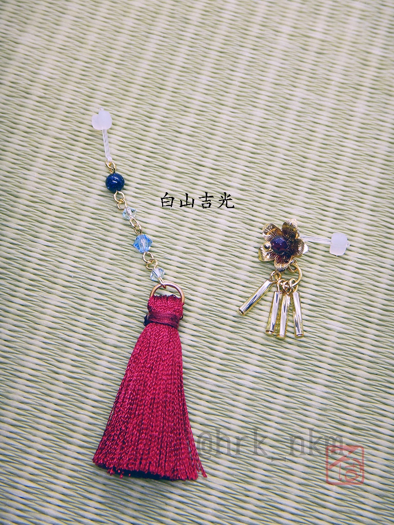 刀剣男士耳飾り【其の壱】