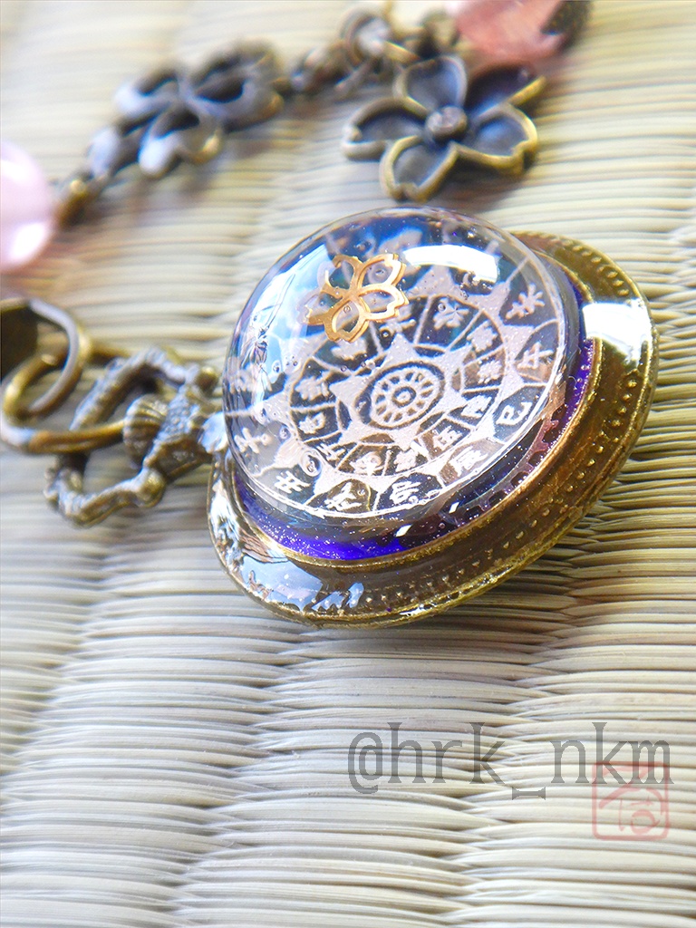 懐中時計型転送装置端末 鞄装飾零號~櫻