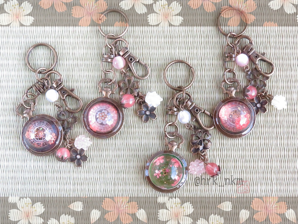 懐中時計型転送装置端末 鞄装飾零號~櫻