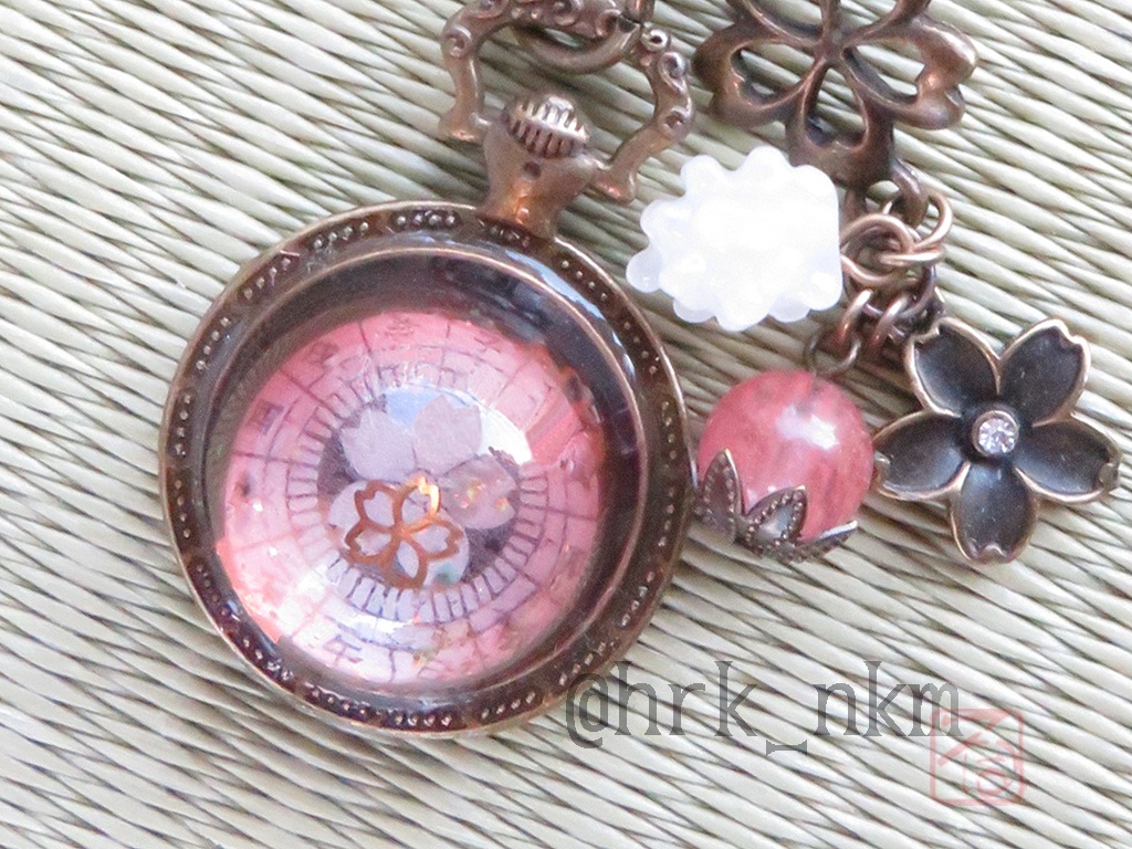 懐中時計型転送装置端末 鞄装飾零號~櫻